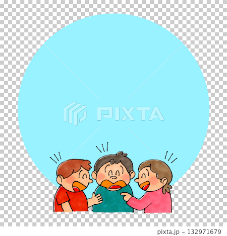 兒童對話留白 132971679