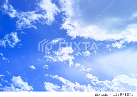 青空と雲イメージ 青空と雲イメージ 132971873