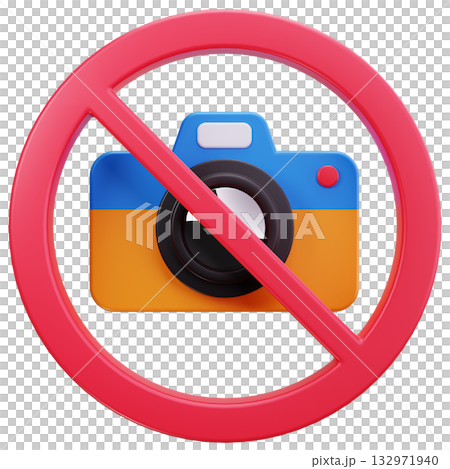 No Photography Allowed Sign 132971940