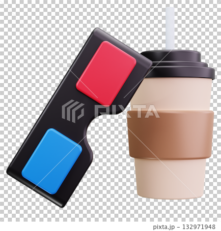 Glasses And Coffee 132971948