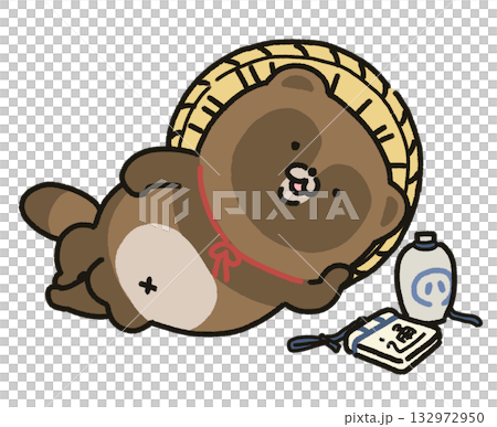 狸雕像/可愛狸圖 狸雕像/可愛狸圖 132972950