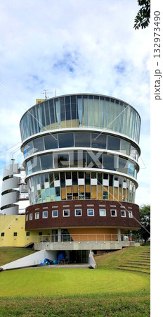 福島潟に建つ「水の駅ビュー福島潟」 132973490
