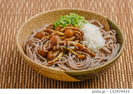 おろしナメコ蕎麦 おろしナメコ蕎麦 132974433