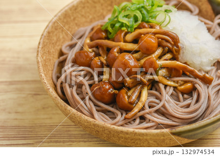 おろしナメコ蕎麦 おろしナメコ蕎麦 132974534