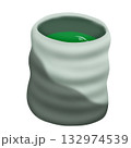 シンプルな湯呑みのイラスト 132974539