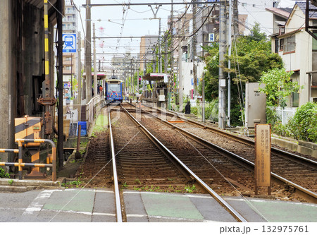 東京さくらトラム(都電荒川線)・町屋駅前停留所 132975761