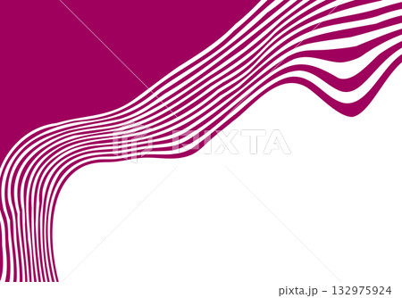 Dynamic Abstract Background with Elegant Wavy Magenta Stripes Flowing into White Space for Presentation. Eps 10 Dynamic Abstract Background with Elegant Wavy Magenta Stripes Flowing into White Space for Presentation. Eps 10 132975924