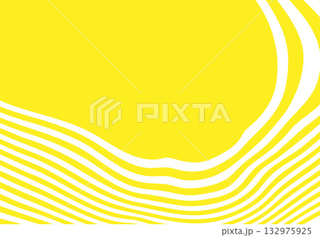 A tense and captivating yellow-and-white flow that outlines the shape of an unknown mysterious object. Eps 10 A tense and captivating yellow-and-white flow that outlines the shape of an unknown mysterious object. Eps 10 132975925