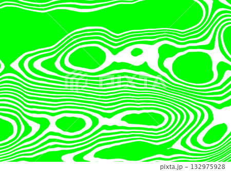 Harmonious combination of rich green and thin white stripes. Eps 10 132975928