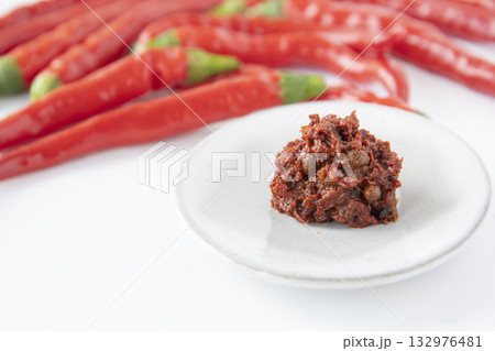 赤唐辛子と生七味 132976481