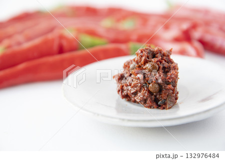 赤唐辛子と生七味 132976484