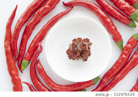 赤唐辛子と生七味 132976529