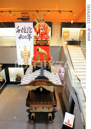 足立区立郷土博物館 　千住四丁氷川神社山車　 132976592