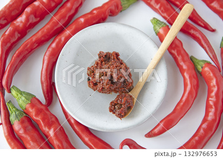 赤唐辛子と生七味 132976653