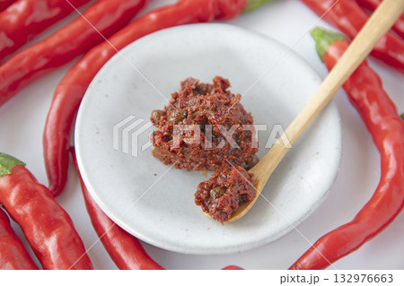 赤唐辛子と生七味 132976663