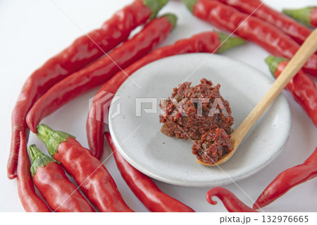 赤唐辛子と生七味 132976665