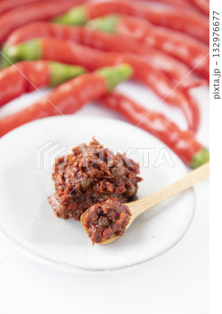 赤唐辛子と生七味 132976677