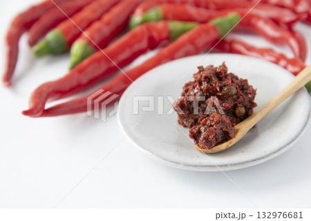 赤唐辛子と生七味 132976681