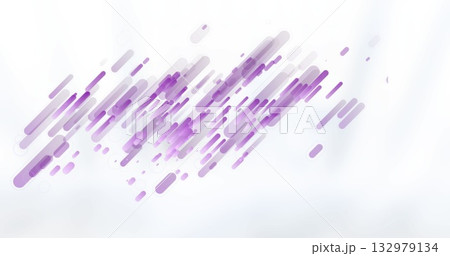 Displaying elongated purple bars and capsule elements overlapping diagonally in digital artwork Displaying elongated purple bars and capsule elements overlapping diagonally in digital artwork 132979134