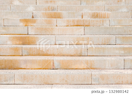 steps on the street stairs, front view steps on the street stairs, front view 132980142
