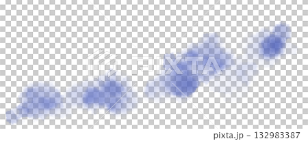 青色の爽やかな水彩やパステルのようなぼかしテクスチャ素材 132983387
