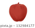 シンプルなリンゴのイラスト 132984177