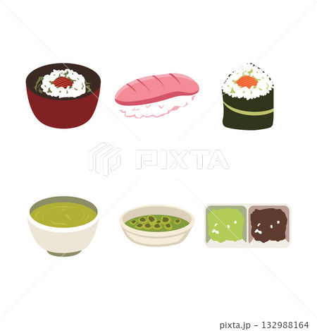 Matcha and Sushi Combo Set Matcha and Sushi Combo Set 132988164