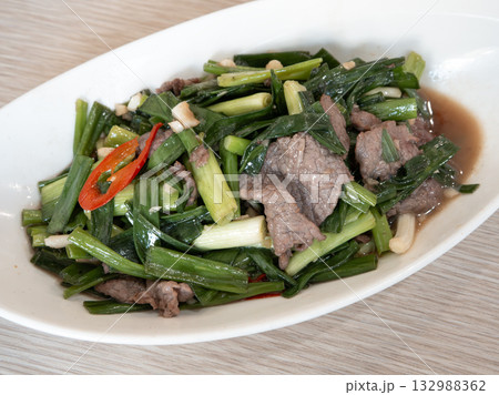 牛肉 ビーフ わけぎ 132988362