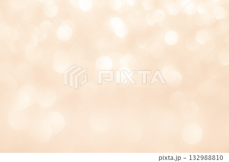 アイスオレンジの大小キラキラ背景素材 132988810