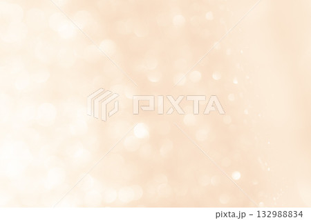 アイスオレンジの大小キラキラ背景素材 132988834