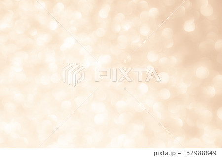 アイスオレンジの大小キラキラ背景素材 132988849