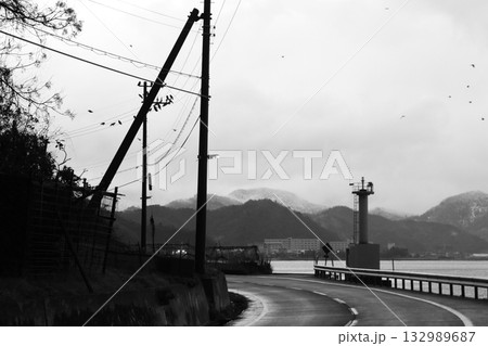 道路のある風景 132989687