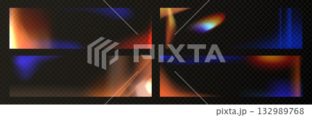 Film leak light effect with flare overlay Film leak light effect with flare overlay 132989768