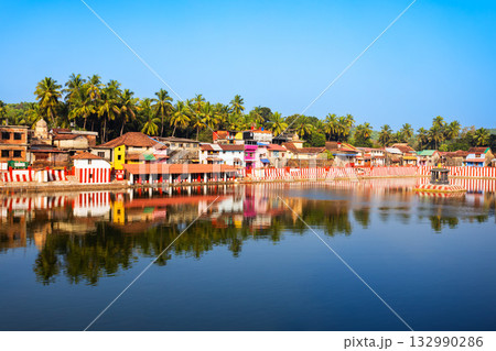Koti Teertha pond in Gokarna town in India 132990286