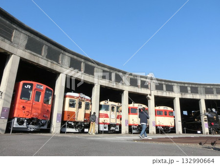 津山市にある鉄道に関する事物を展示する博物館「津山まなびの鉄道館」 津山市にある鉄道に関する事物を展示する博物館「津山まなびの鉄道館」 132990664