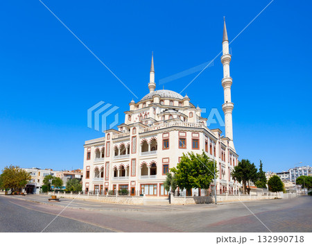 Didim Cental Mosque in Didim city in Turkey Didim Cental Mosque in Didim city in Turkey 132990718