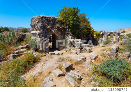 Miletus Archaeological Site near Didim city in Turkey 132990741