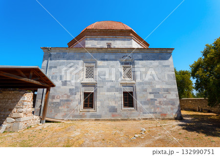 Ilyas Bey Kulliyesi Mosque at Miletus Archaeological Site near Didim Ilyas Bey Kulliyesi Mosque at Miletus Archaeological Site near Didim 132990751