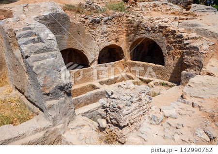 Ephesus Cave of the Seven Sleepers is located in Izmir Province in Turkey Ephesus Cave of the Seven Sleepers is located in Izmir Province in Turkey 132990782