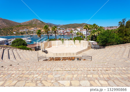 Amphitheater near the Datca port in Turkey Amphitheater near the Datca port in Turkey 132990866