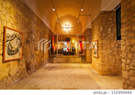 Santa Barbara Castle Museum in Alicante, Spain Santa Barbara Castle Museum in Alicante, Spain 132990948