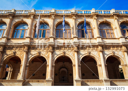 Venetian Loggia in Heraklion, Crete island in Greece Venetian Loggia in Heraklion, Crete island in Greece 132991073