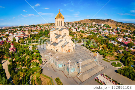 Holy Trinity Cathedral in Tbilisi, Georgia 132991108