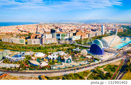 The City of Arts and Sciences in Valencia, Spain 132991402