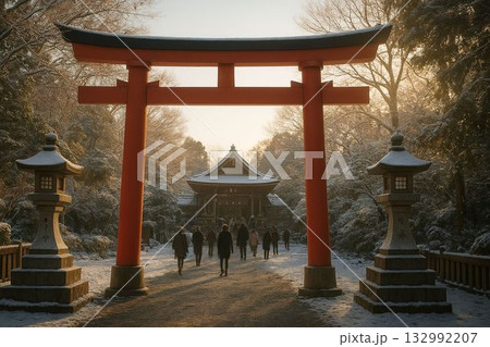 初詣 初詣 132992207
