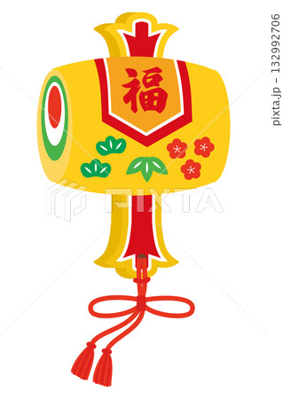 打ち出の小槌 イラスト素材 打ち出の小槌 イラスト素材 132992706