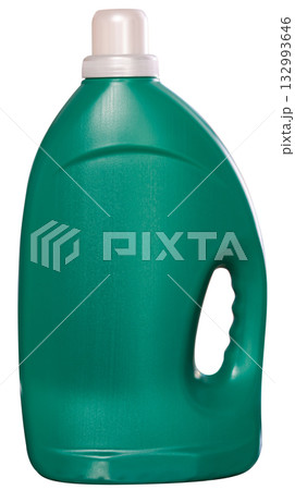 Cleaning products in plastic bottles on the counter Cleaning products in plastic bottles on the counter 132993646