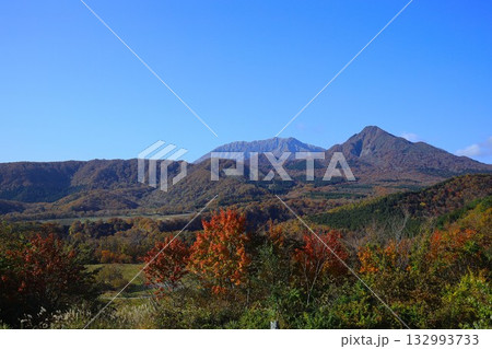 見ごろの紅葉 大山 見ごろの紅葉 大山 132993733