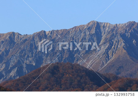 見ごろの紅葉 大山 見ごろの紅葉 大山 132993758