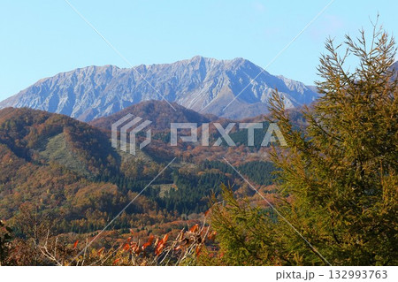 見ごろの紅葉 大山 見ごろの紅葉 大山 132993763